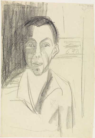 Self-Portrait by Ernst Ludwig Kirchner