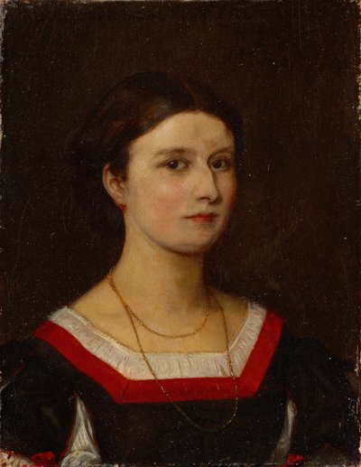 Portrait of Luise Bachofen-Burckhardt by Ernst Stückelberg