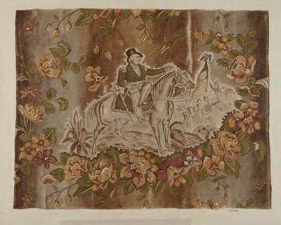 Historical Printed Textile, c. 1939 by Esther Hansen