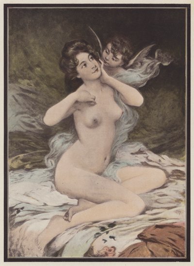 Message of love by Etienne Albert Eugene Joannon Navier