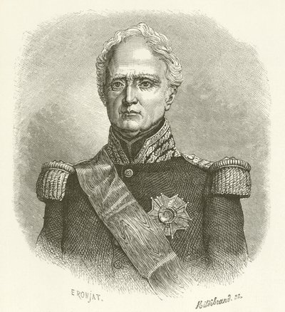 Marshal Thomas Bugeaud by Etienne Antoine Eugene Ronjat