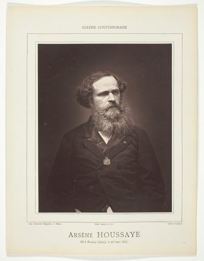 Arsène Houssaye by Etienne Carjat