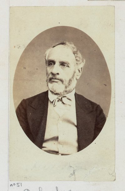 Delescluze Louis Charles (1809-1871). Journalist, known for several convictions (fines), and imprisonments (Cayenne), for his democratic and social revolutionary ideas (1830). Elected to the Commune Council, member of the Committee of the... by Etienne Carjat