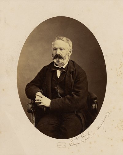 [Portrait of Victor Hugo] by Etienne Carjat