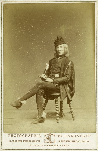 Richard in the role of Gringoire by Etienne Carjat