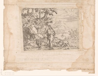 Landscape with Juno Scattering the Eyes of Argus on a Peacock
