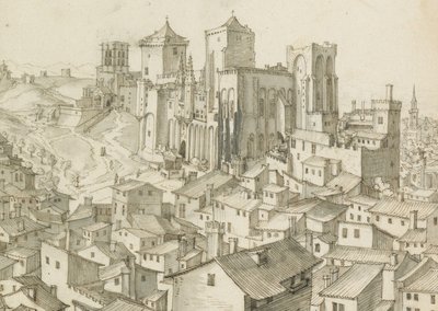 View of the City of Avignon and Surroundings by Etienne Martellange