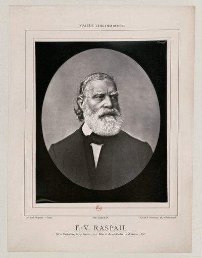 François Vincent Raspail by Etienne Neurdein