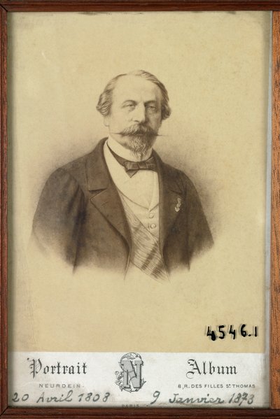Portrait of Emperor Napoleon III by Etienne & Neurdein Louis Antonin (1846-p. 1915) Neurdein