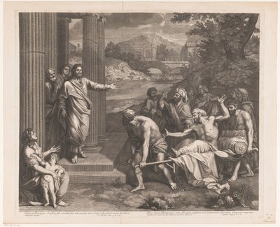 Christ Heals the Lame by Etienne Picart