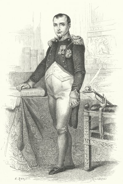 Napoleon I, Emperor of France by Etienne after Ronjat