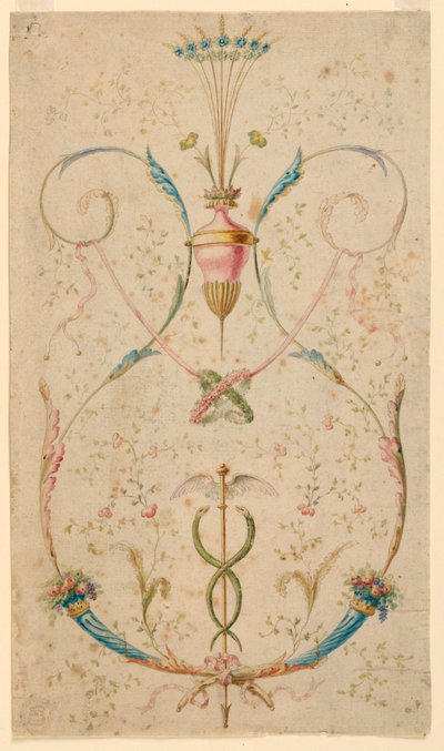 Project for the Decoration of an Oblong Panel by Etienne de Lavallee Poussin