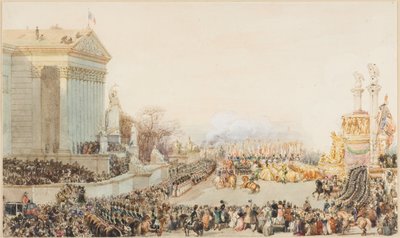 The Translation of the Ashes of Napoleon: 15 December by Eugene Louis Lami