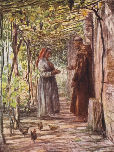 Friar Masseo is appointed Doorkeeper by Eugene (after) Burnand