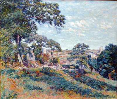 View of Corzant, Creuse by Eugene Alluaud