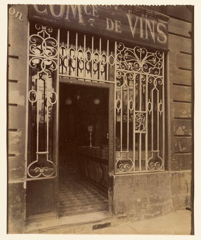 Cabaret, 10 rue du Four by Eugène Atget