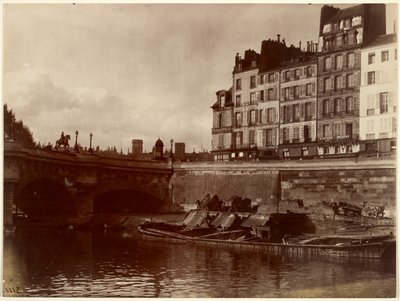 Corner of the Pont Neuf by Eugène Atget