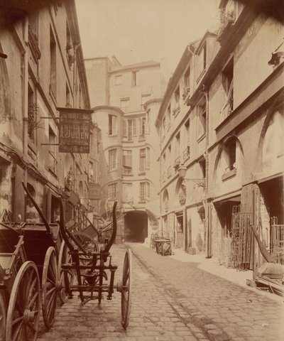 Dragon Court by Eugène Atget