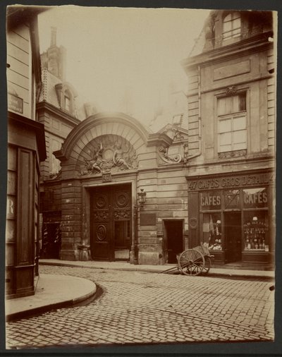 Entrance to a Private Hotel 47 Rue Vielle du Temple by Eugène Atget