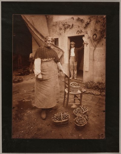 Woman from Verrières by Eugène Atget
