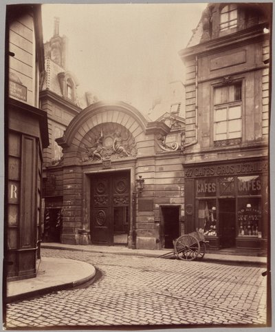 Hotel of the Ambassadors of Holland, 47 rue Vieille-du-Temple by Eugène Atget
