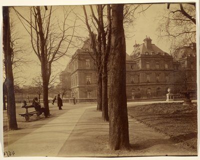 Luxembourg Gardens by Eugène Atget
