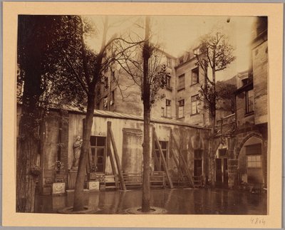 Small Building Containing the Old Charnel House of Saint-Séverin by Eugène Atget