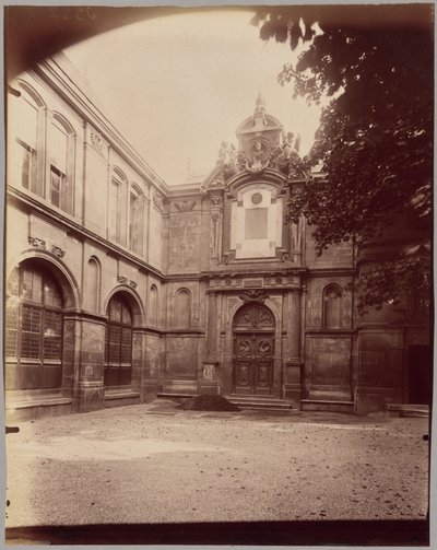 Petit Luxembourg, Gate of the Oratory of Marie de Médicis by Eugène Atget