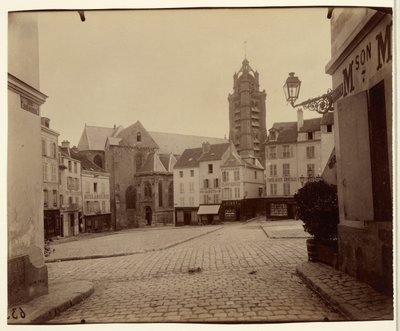 Pontoise, Place du Grand Martroy by Eugène Atget
