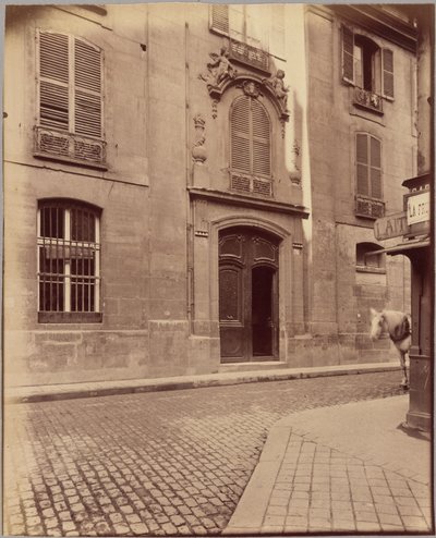 Saint-Merri Rectory, Rue de la Verrerie by Eugène Atget