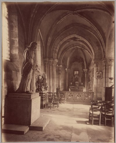 Saint-Julien-le-Pauvre by Eugène Atget