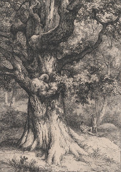 The Charlemagne, Oak Tree with an Eagle