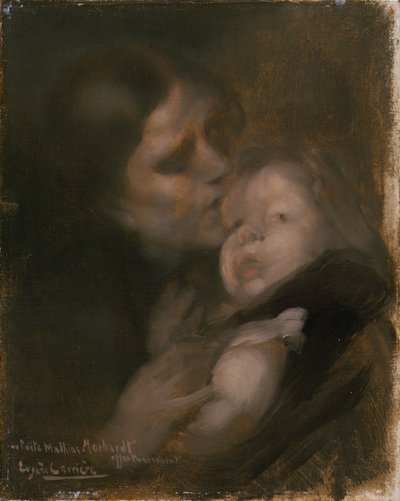 Mother and Child by Eugène Carrière