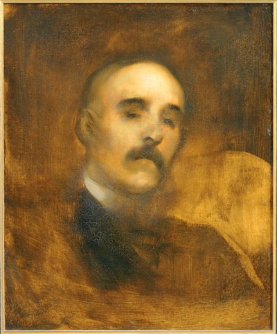 Portrait of Georges Clemenceau by Eugène Carrière