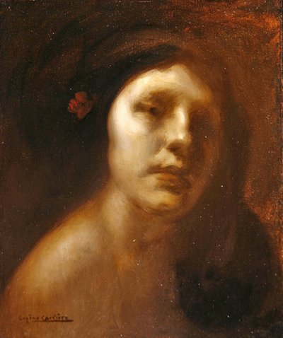 Portrait of a Young Lady by Eugène Carrière