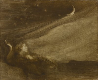 The Contemplator by Eugène Carrière