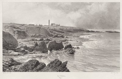 Cap St. Mathieu by Eugene Ciceri