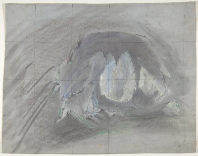 Design for a Stage Set at the Opéra, Paris by Eugene Ciceri