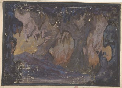 Design for a Stage Set at the Opéra, Paris by Eugene Ciceri