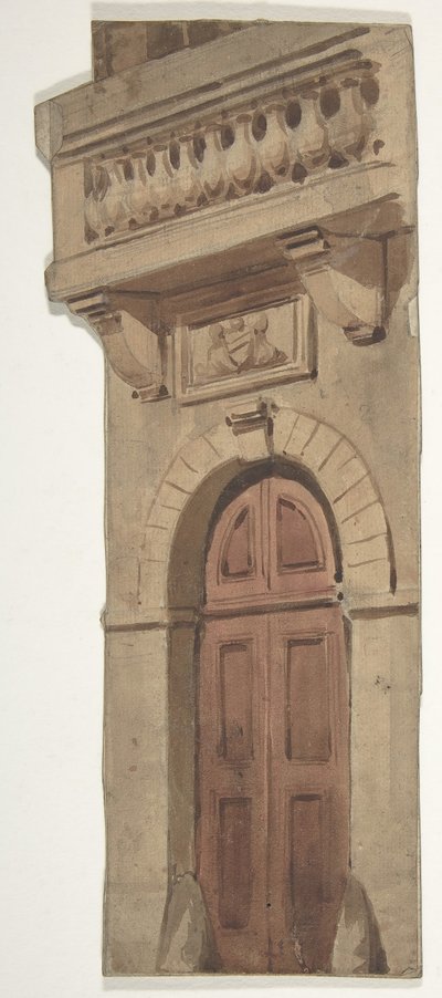 Design for a Stage Set at the Opéra, Paris by Eugene Ciceri
