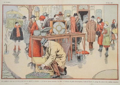 Measuring the sound levels in Paris, from 