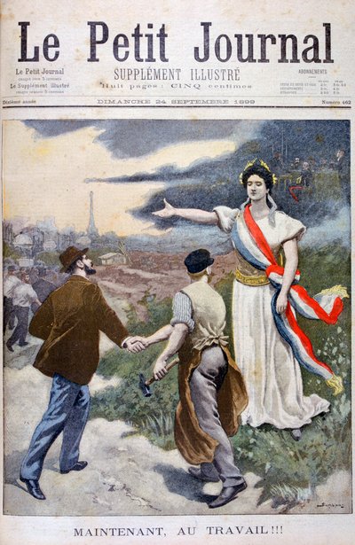 Now, with work!!!, 1899 by Eugene Damblans