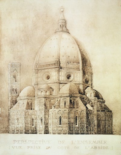 Florence Cathedral from the East, from 