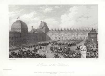 A Review at the Tuileries by Eugene Louis Lami