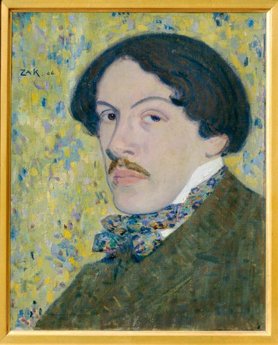 Portrait of the Painter Leopold Gottlieb by Eugene Zak