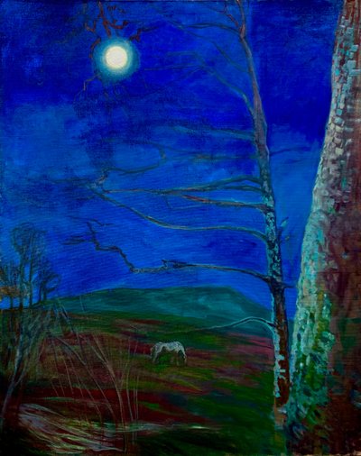 Flower Moon by Eugenie Vronskaya