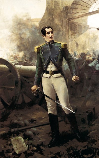 Portrait of Pedro Velarde y San Juan, Spanish Military Man, 2nd May 1808 by Eugenio Oliva y Rodrigo