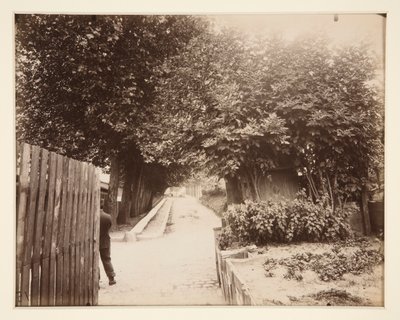 Daybreak, Lower Gate of Meudon by Eugène Atget