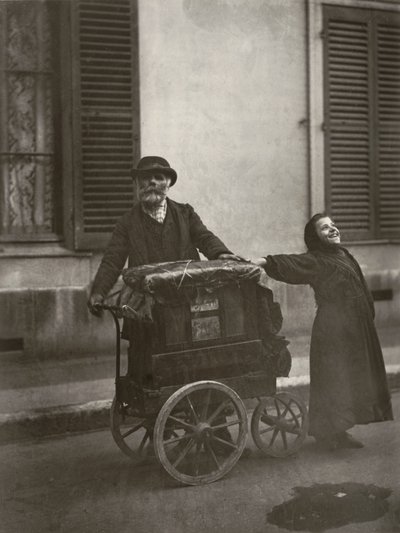 Street Musicians by Eugène Atget