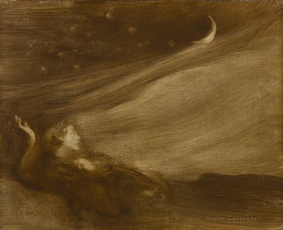 The Contemplator by Eugène Carrière